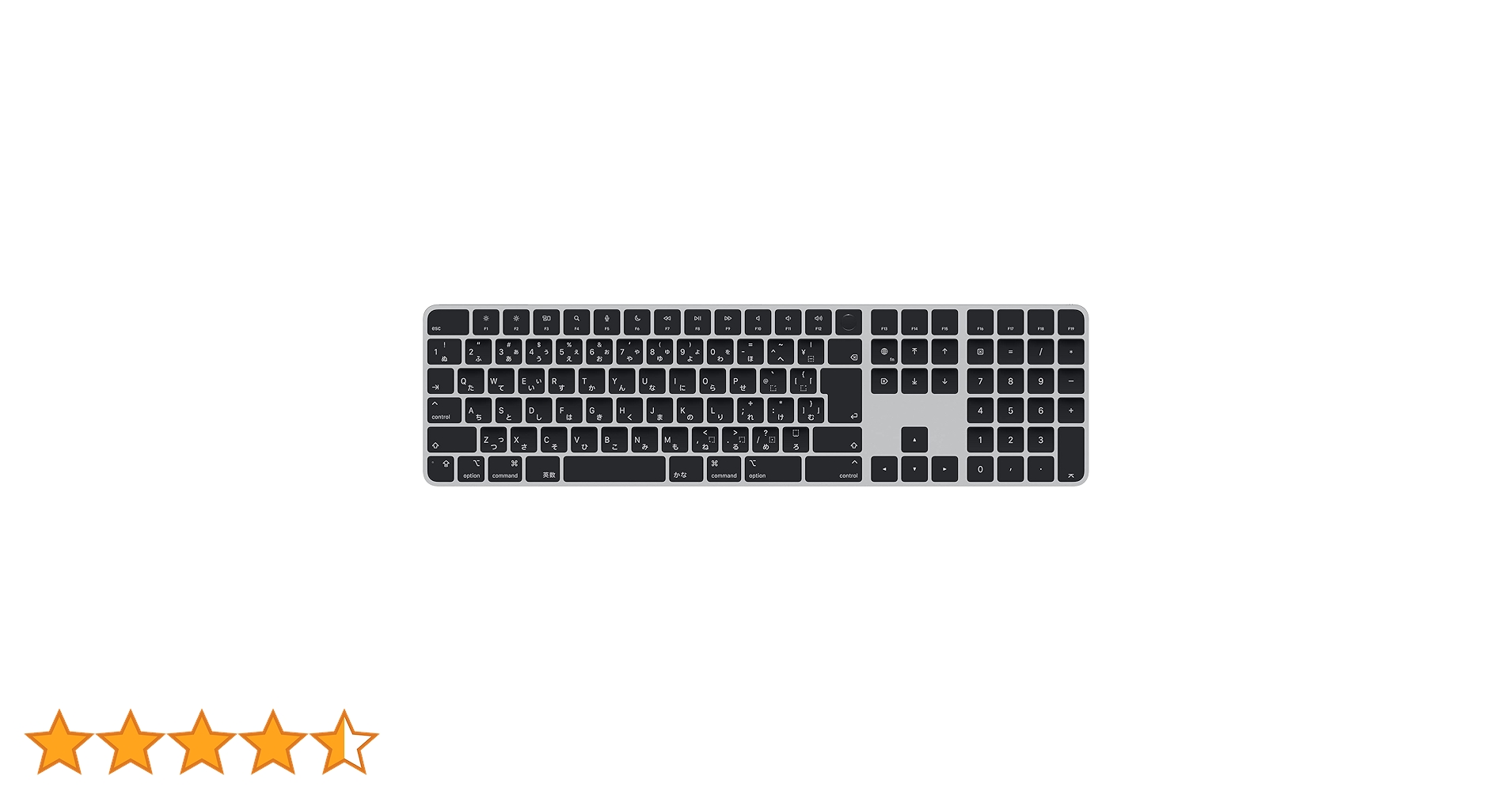 Appleシリコン Touch ID搭載 Magic Keyboard 日本語 Appleシリコン搭載Macモデル用Touch ID搭載Magic Keyboard（テンキー